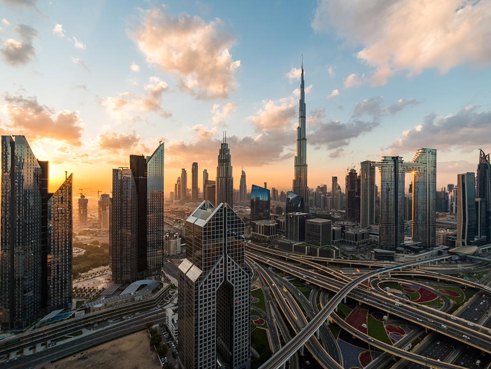 Landscape of Dubai