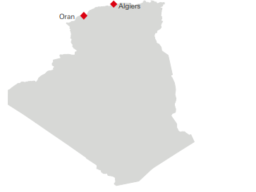 Unsere Standorte in Algerien