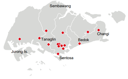 Unsere Standorte in Singapur